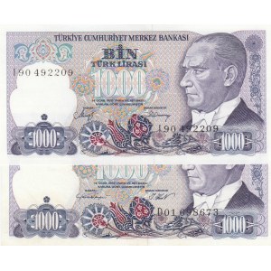 Turkey, 1.000 Lira, 1988, UNC (-), p196,