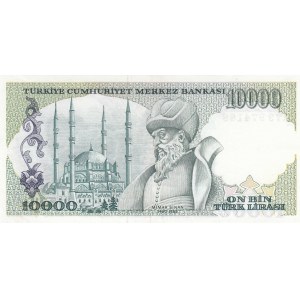 Turkey, 10.000 Lira, 1982, XF, p199a,