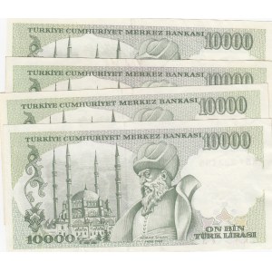 Turkey, 10.000 Lira, 1993, AUNC, p200,