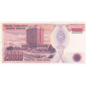Turkey, 20.000 Lira , 1988, UNC, p201,