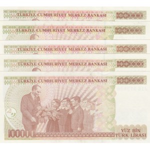 Turkey, 100.000 Lira, 1996, UNC, p205c,