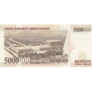 Turkey, 5.000.000 Lira, 1997, UNC, p210b,