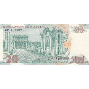 Turkey, 20 New Lira, 2005, UNC, p219,