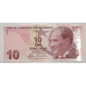 Turkey, 10 Lira, 2009, UNC, p223a,