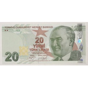 Turkey, 20 Lira, 2019, UNC, p224,