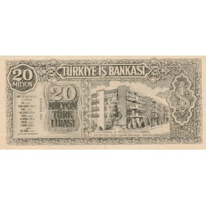 Turkey,  1970, VF,  İş Bank Apartment allowance