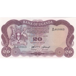 Uganda, 20 Shillings, 1966, UNC, p3