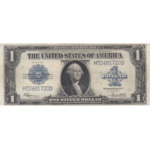 United States of America, 1 Dollar, 1923, VF (-), p342