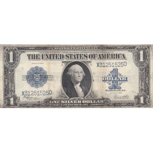 United States of America, 1 Dollar, 1923, VF, p342
