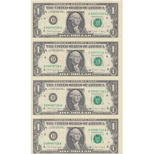 United States of America, 1 Dollar, 1988, UNC (-), p480b