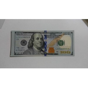 United States of America, 100 Dollars, 2009, XF, p535, ERROR