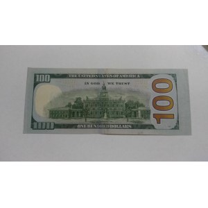 United States of America, 100 Dollars, 2009, XF, p535, ERROR