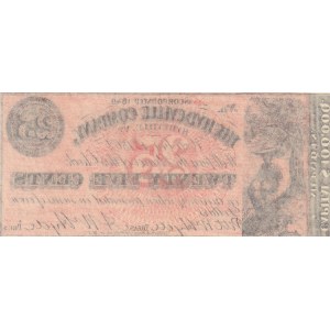 United States of America, 25 Cents, 1862, UNC, pX3a