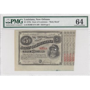United States of America, 5 Dollars, 1870, UNC,  Baby Bond