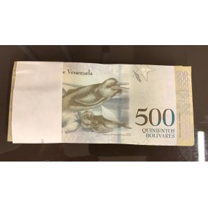 Venezuela, 500 Bolivares, 2018, UNC, pNew, BUNDLE