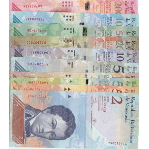 Venezuela,  Total 10 banknotes