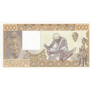 West African States, 1.000 Francs, 1985, UNC, p107af