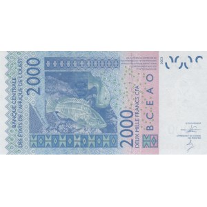West African States, 2.000 Francs, 2003, AUNC, p116a