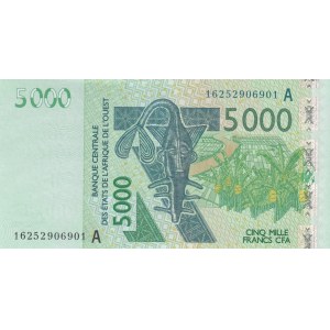 West African States, 5.000 Francs, 2003, UNC, p117Aa