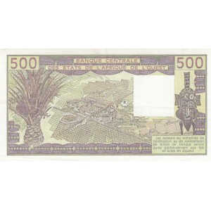 West African States, 500 Francs, 1981, XF (-), p706Kc