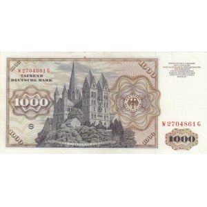 Germany- Federal Republic, 1.000 Mark, 1977, XF, p36a