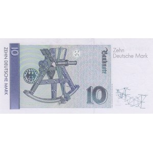 Germany- Federal Republic, 10 Mark, 1991, UNC, p38b