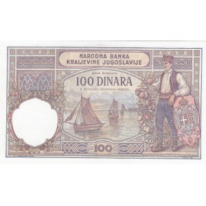 Yugoslavia, 100 Dinara, 1929, UNC, p27b