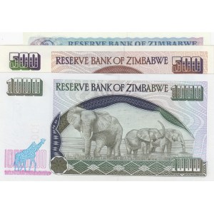 Zimbabwe,  Total 3 banknotes