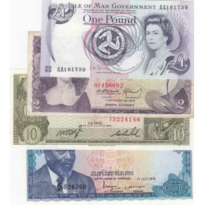 Mix Lot,  Total 4 banknotes