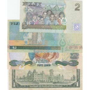 Mix Lot,  Total 4 Queen Elizabeth II. Portrait banknotes