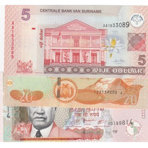 Mix Lot,  UNC,  3 differant banknotes