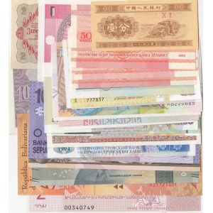 Mix Lot,  UNC,  Total 29 banknotes