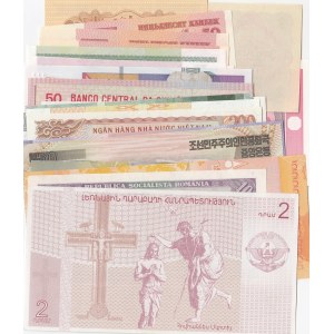 Mix Lot,  UNC,  Total 29 banknotes
