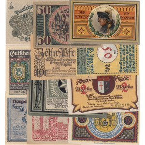 Notgeld,  AUNC / UNC,  Total 53 banknotes