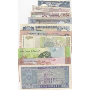 Mix Lot,  VF/UNC,  (Total 10 banknotes)