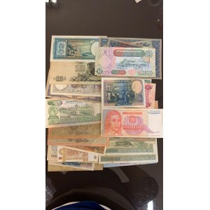 Mix Lot,  FINE,  Total 35 banknotes