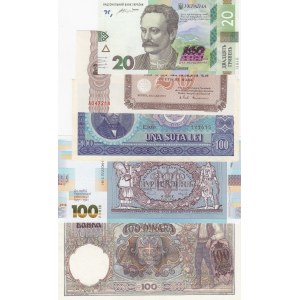 Mix Lot,  Total 5 banknotes