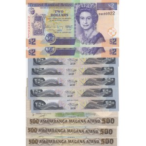 Mix Lot,  Total 10 banknotes