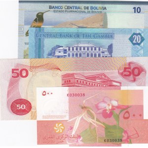 Mix Lot,  Different 4 banknotes