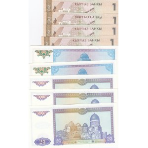Mix Lot,  Different 9 banknotes