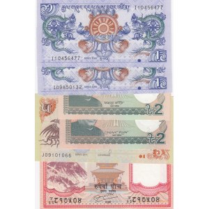 Mix Lot,  Total 6 banknotes