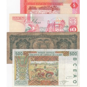 Mix Lot,  Total 4 banknotes