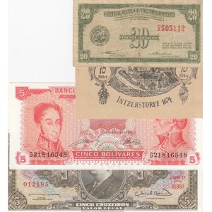 Mix Lot,  Total 4 banknotes