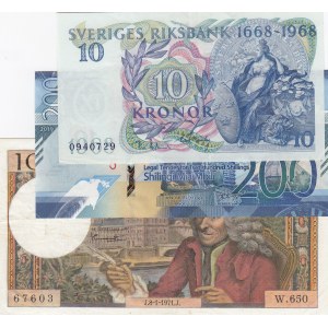 Mix Lot,  Total 3 banknotes