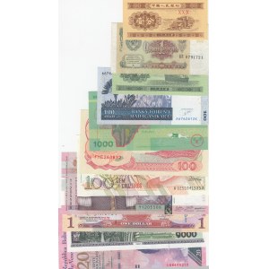 Mix Lot,  Total 11 differant UNC banknotes lot