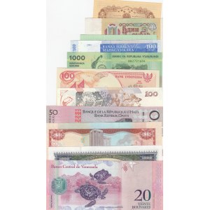 Mix Lot,  Total 11 differant UNC banknotes lot