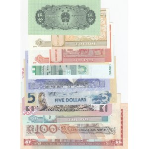 Mix Lot,  Total 10 differant UNC banknotes lot