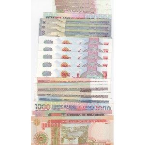 Mix Lot,  Total 21 banknotes