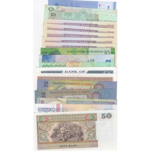 Mix Lot,  Total 18 banknotes