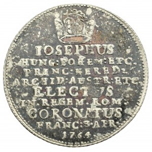 Austria, Józef II, Żeton koronacyjny 1764